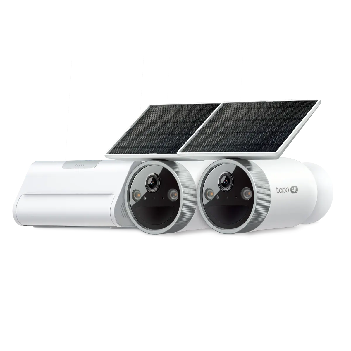 TP-Link Tapo HB610 4K-solkameraer 2-pakning + H500 CentralHub