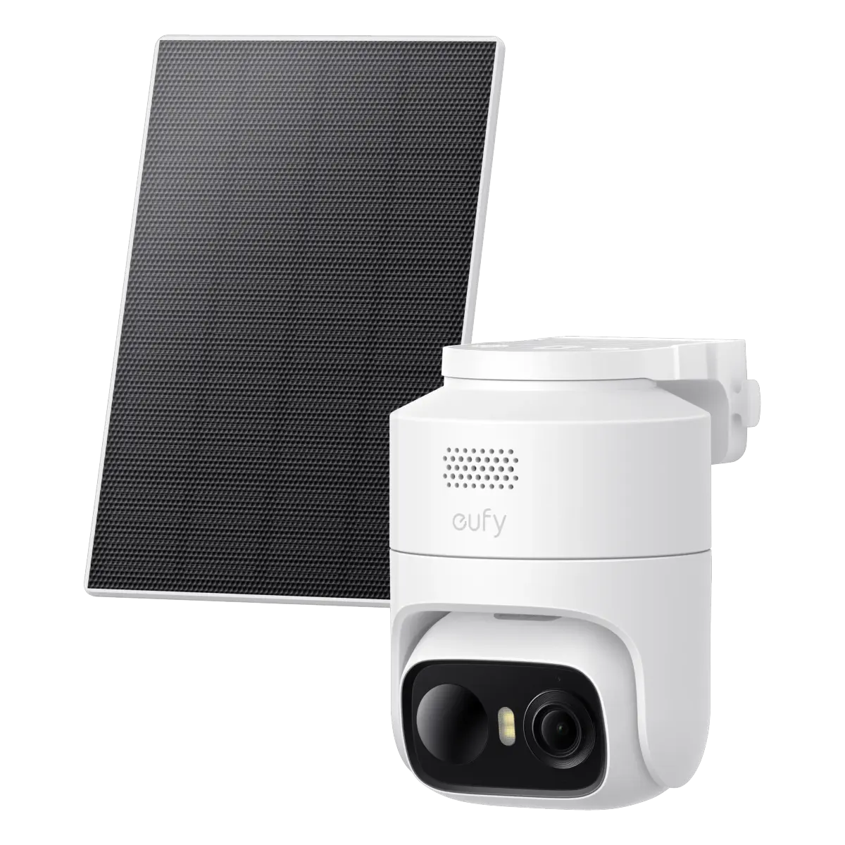 Eufy eufyCam C37 utendørskamera med solpanel Hvit