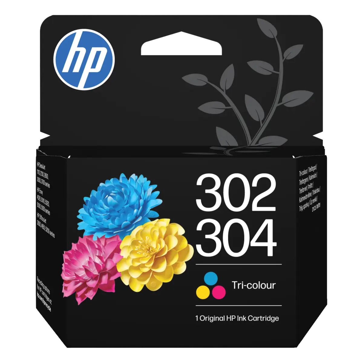 HP 302/304 trefarge originalblekkpatron