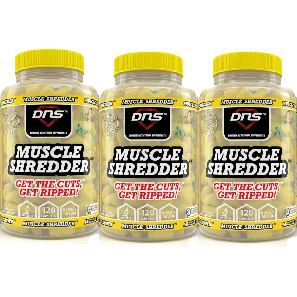 3-Pack Muscle Shredder - 3 x 120 kapsler