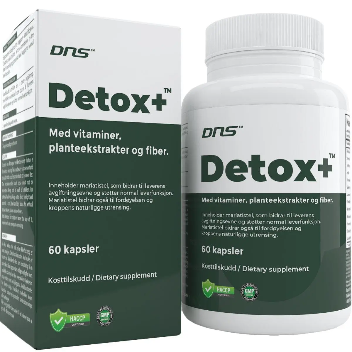 Detox+™ - 60 kapsler