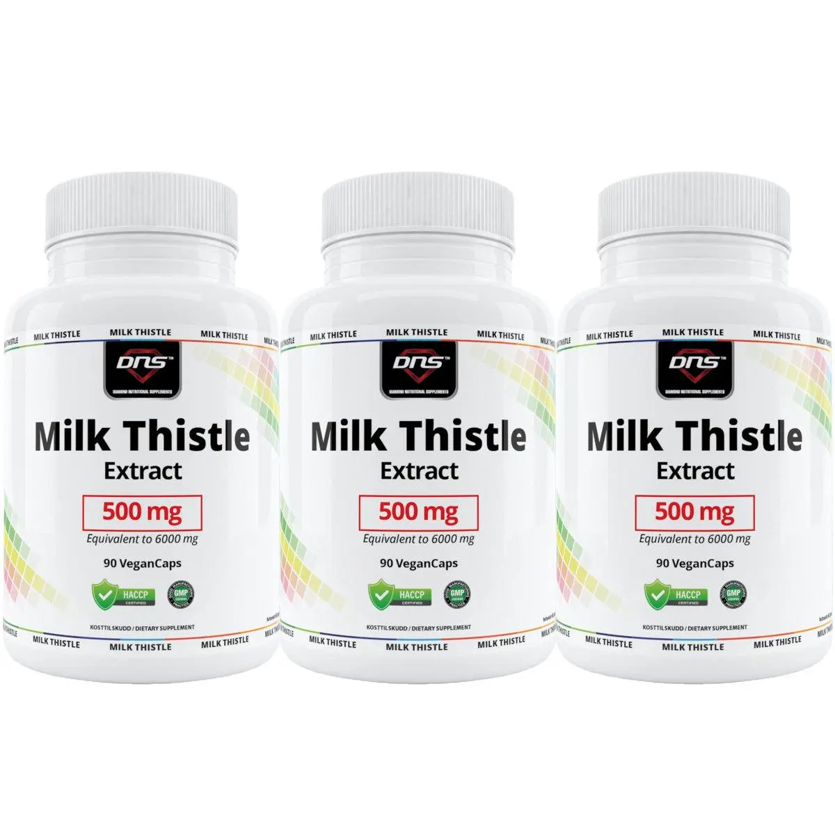 3-pack Milk Thistle Extract Liver Support - 3 x 90 kapsler