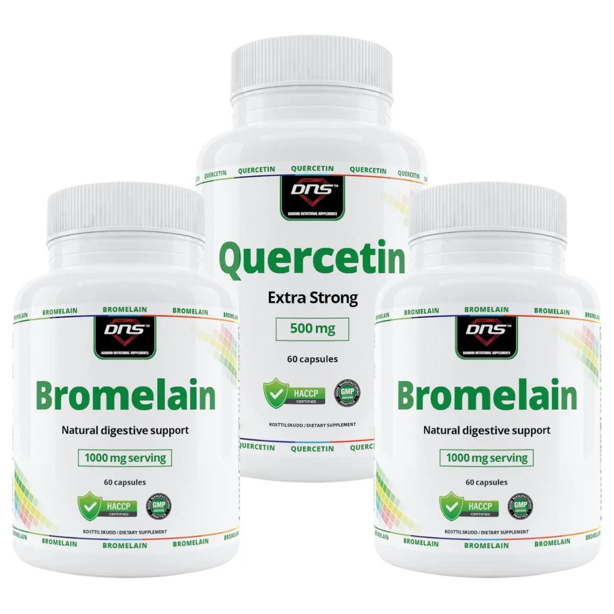 Anti-allergi pakken med Quercetin og Bromelain