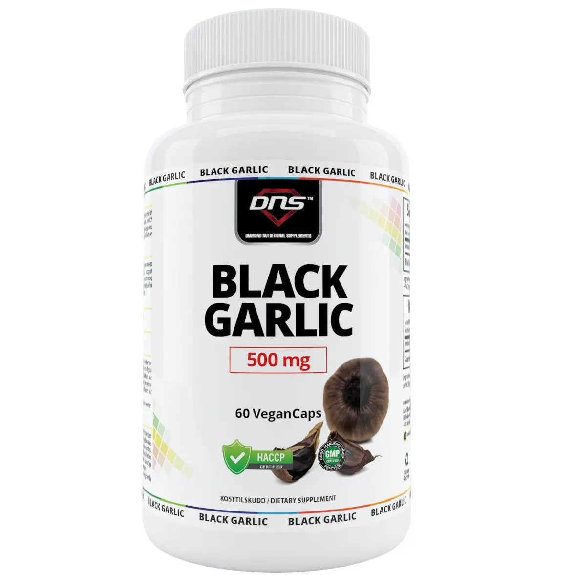 Black Garlic - 500 mg - 60 kapsler