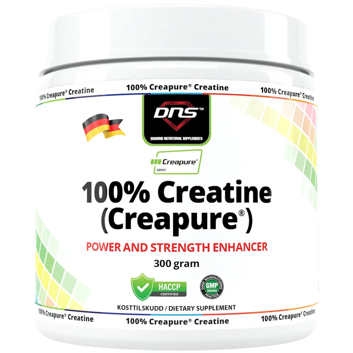 100% Creapure® Creatine Powder - 300 gram