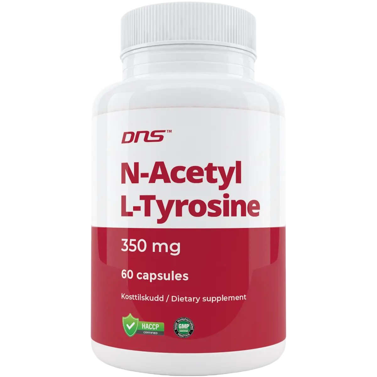 N-Acetyl L-Tyrosine 350 mg - 60 kapsler