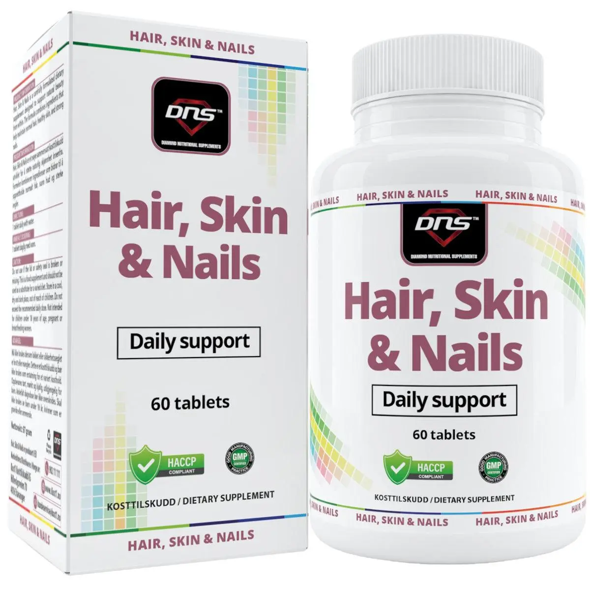 Hair, Skin & Nails - 60 tabletter