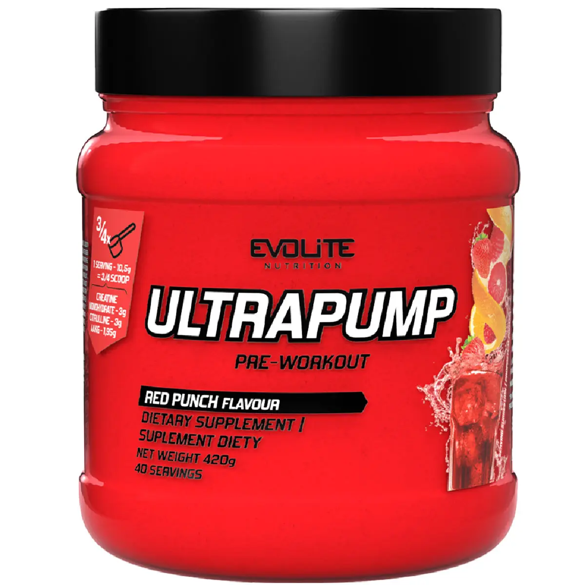 Evolite Ultrapump PWO - 420 gram