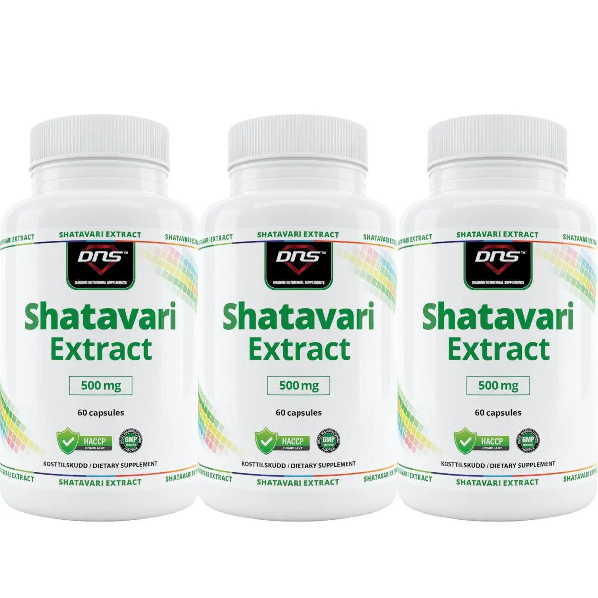 3-pack Shatavari Extract - 3 x 60 kapsler
