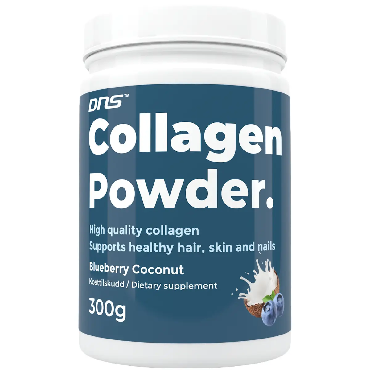 Collagen Powder Blueberry Coconut - 300 gram