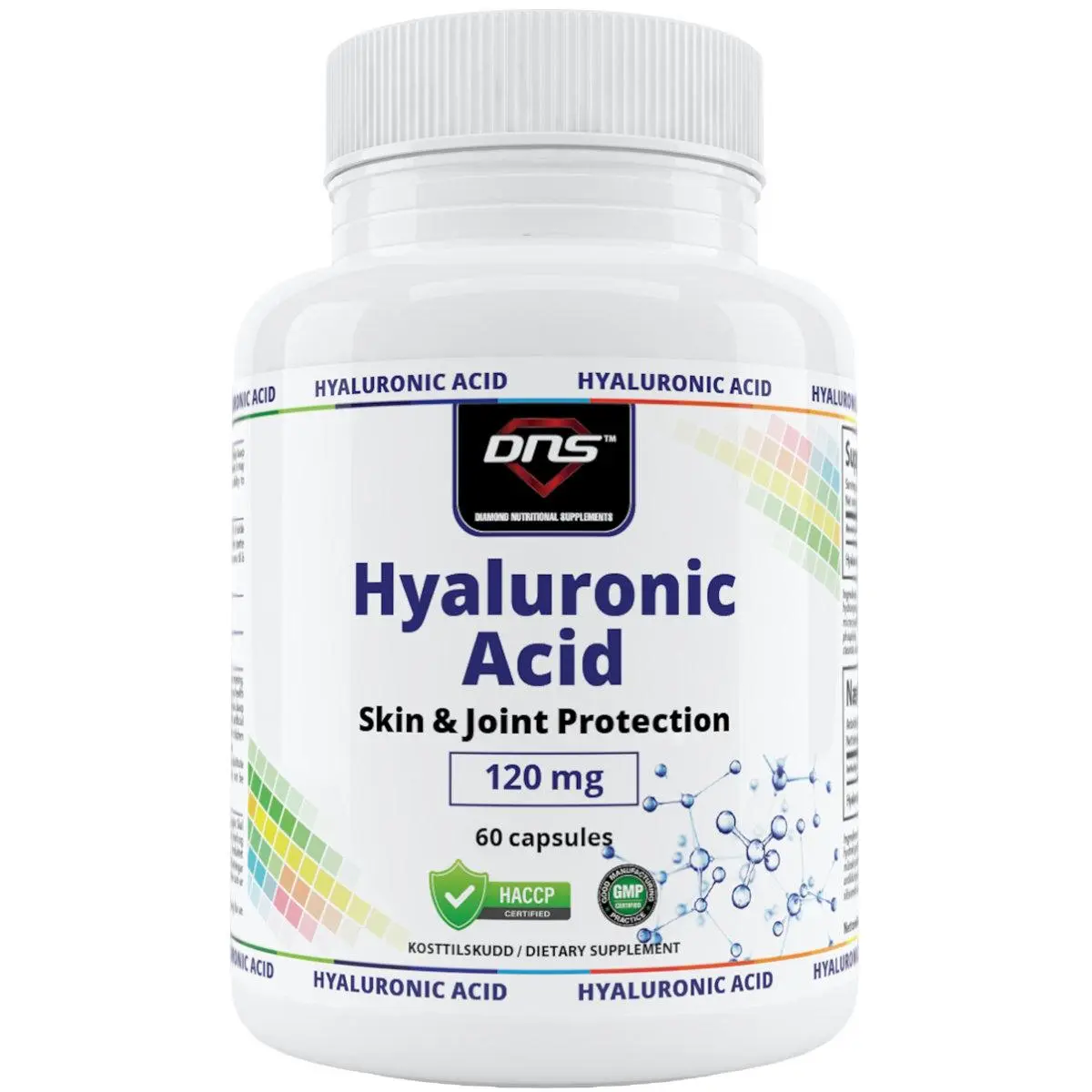 Hyaluronsyre - Hyaluronic Acid Complex - 60 kapsler