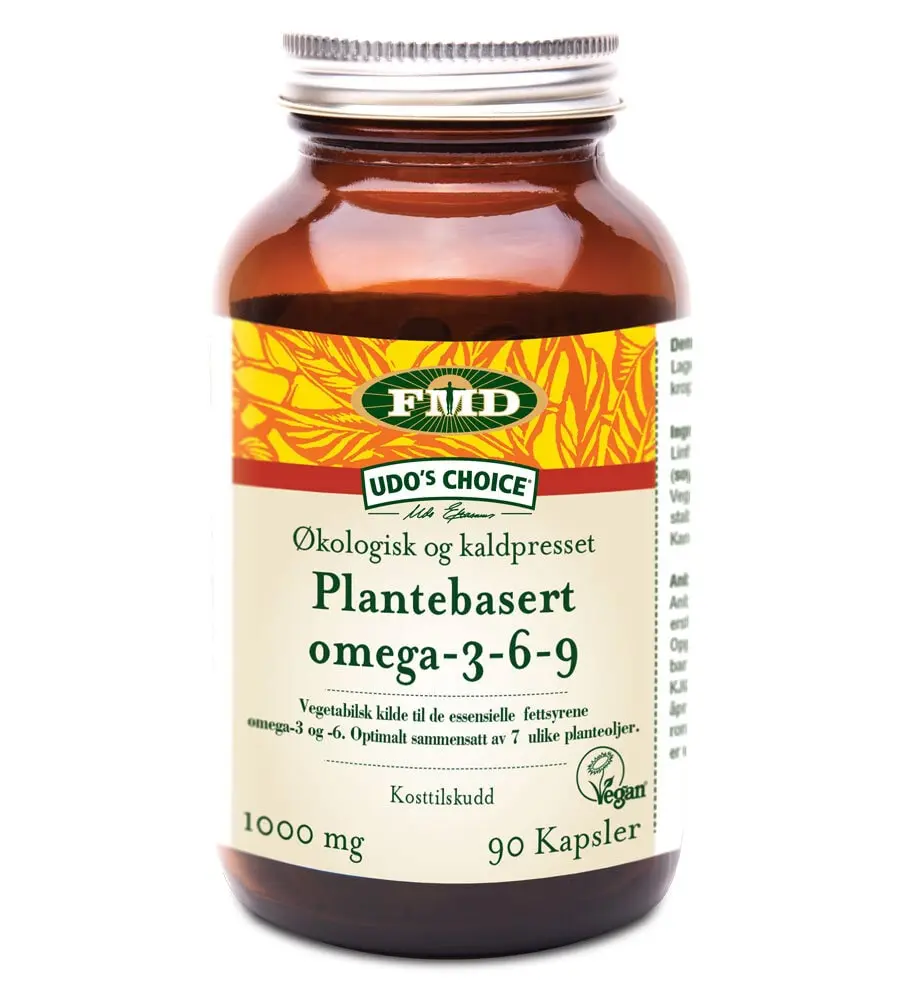 Udo’s Choice Den optimale oljeblanding kapsler