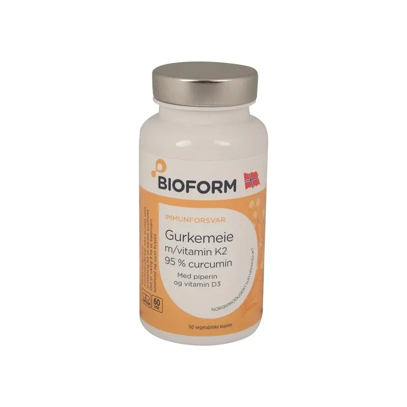 Gurkemeie m/vitamin K2