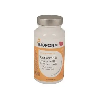 Bioform Gurkemeie m/K2 D3 120 kpsl