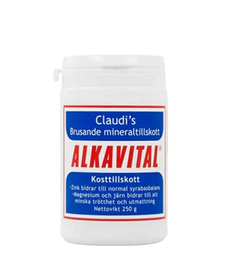 Alkavital mineralpulver