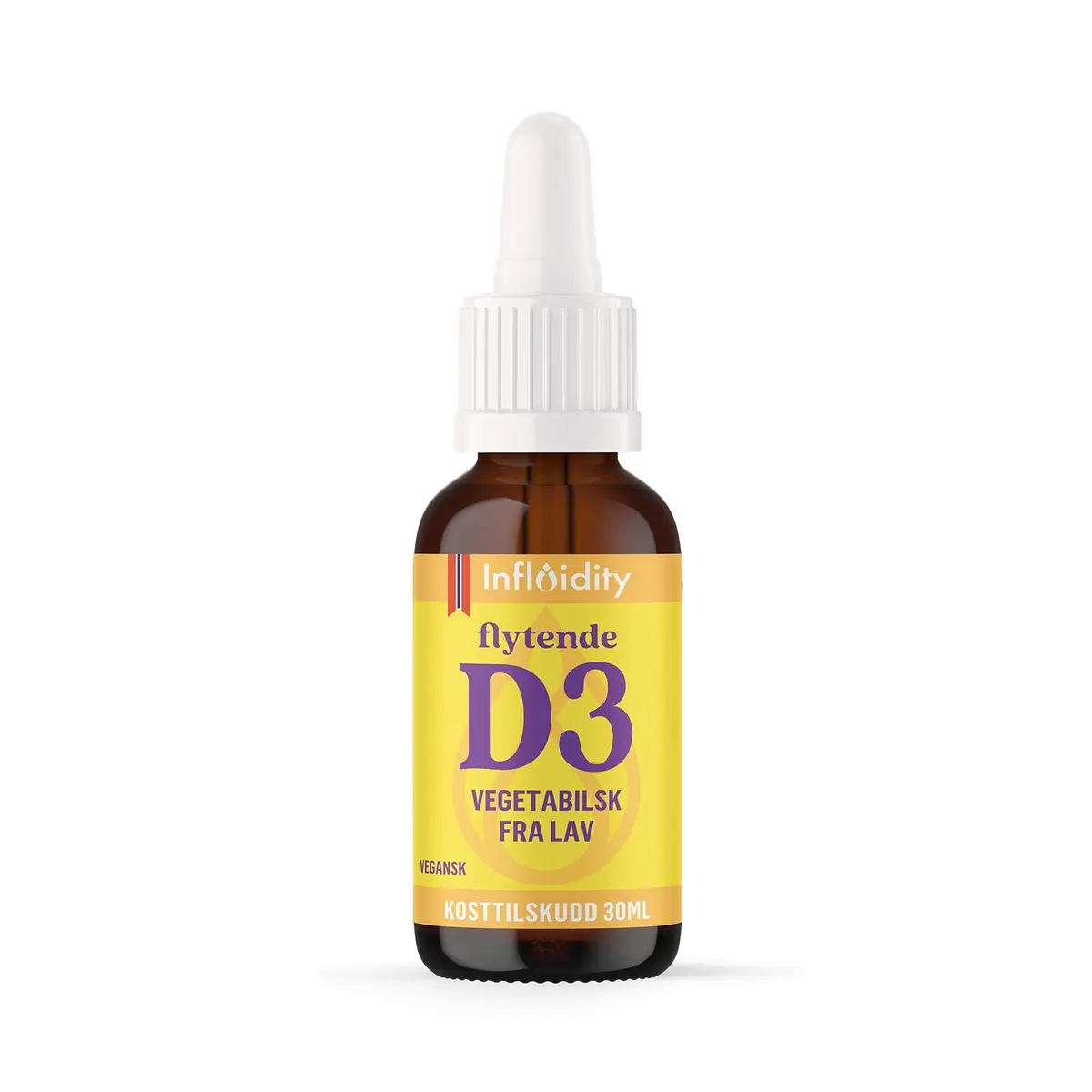 Flytende Vegansk D3