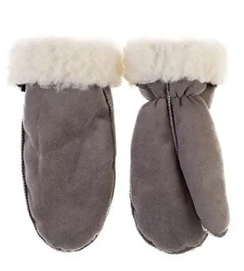 Votter Adult Mittens Light Grey