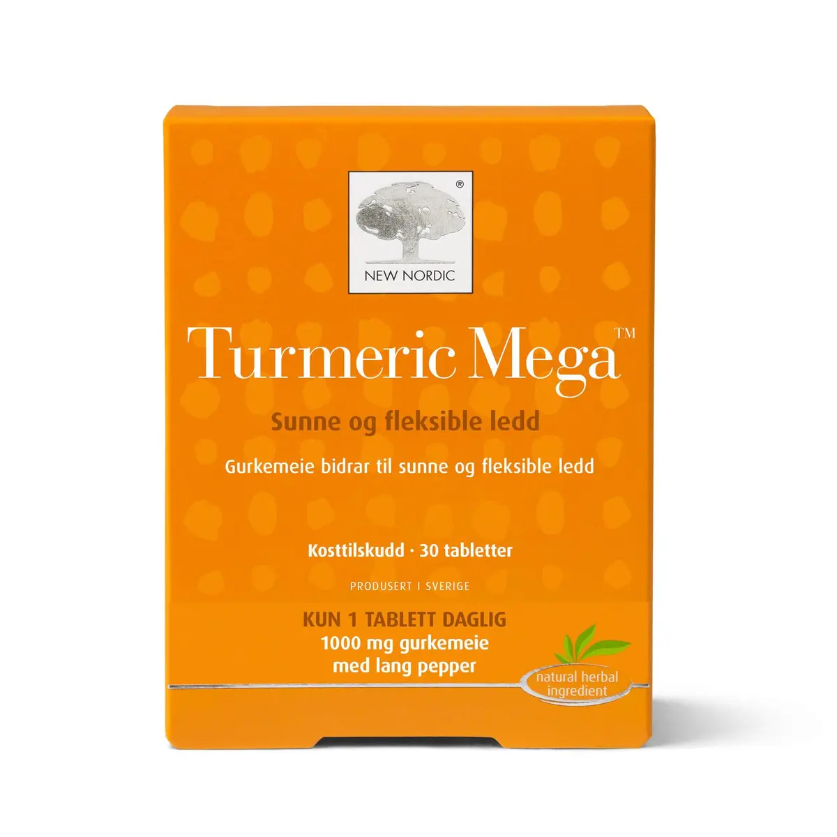New Nordic Turmeric Tbl. Mega