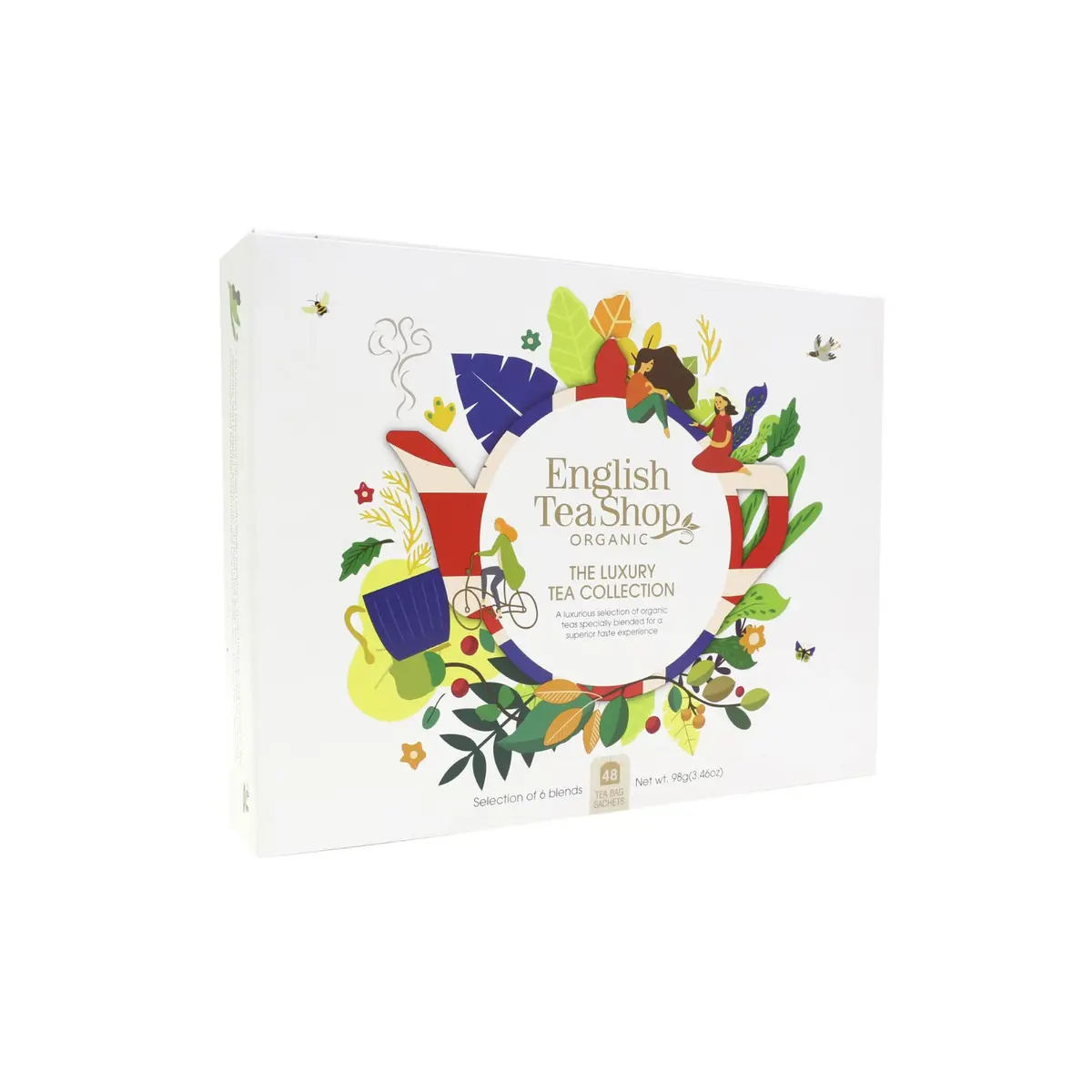 English Tea Shop Luxury Gift tin hvit