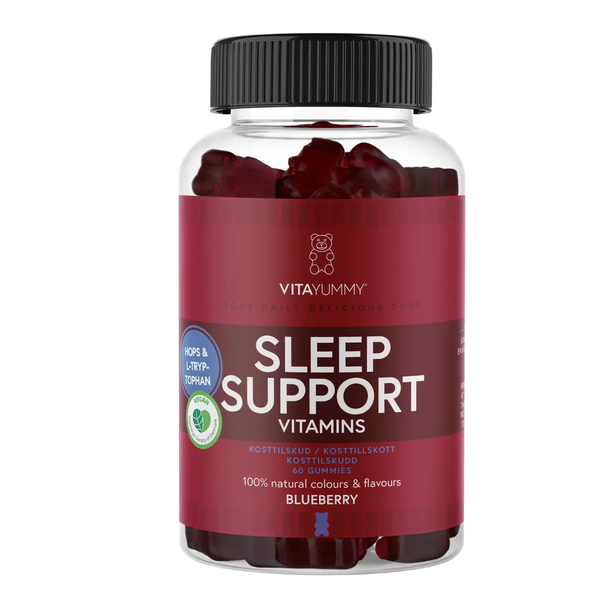 VitaYummy Sleep Support Vitamins - Blueberry
