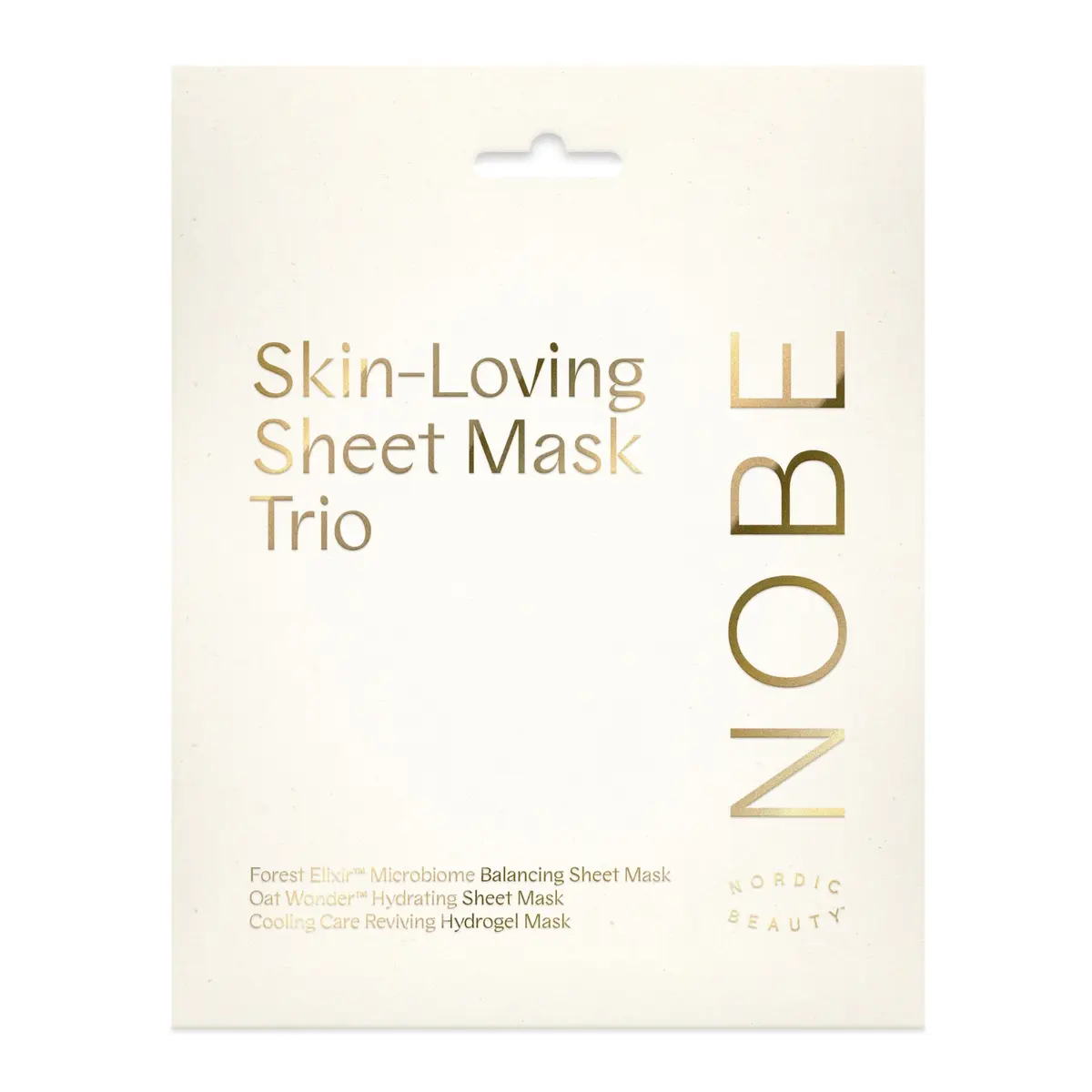 NOBE Skin-Loving Sheet Mask Trio