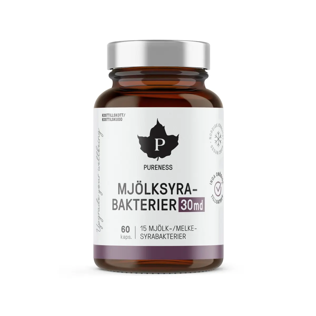 Pureness Melkesyrebakterier 30 md