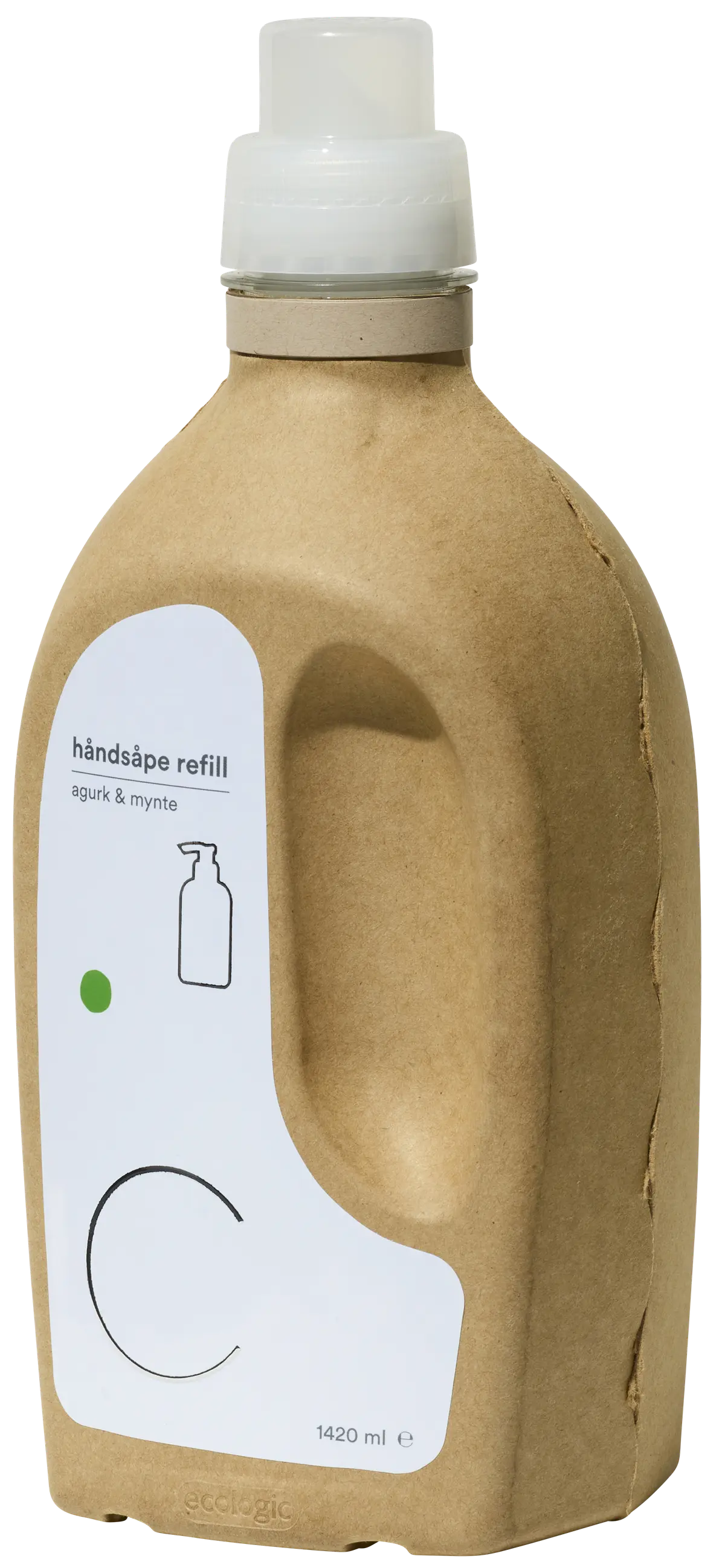 C Håndsåpe refill agurk & mynte 1420ml