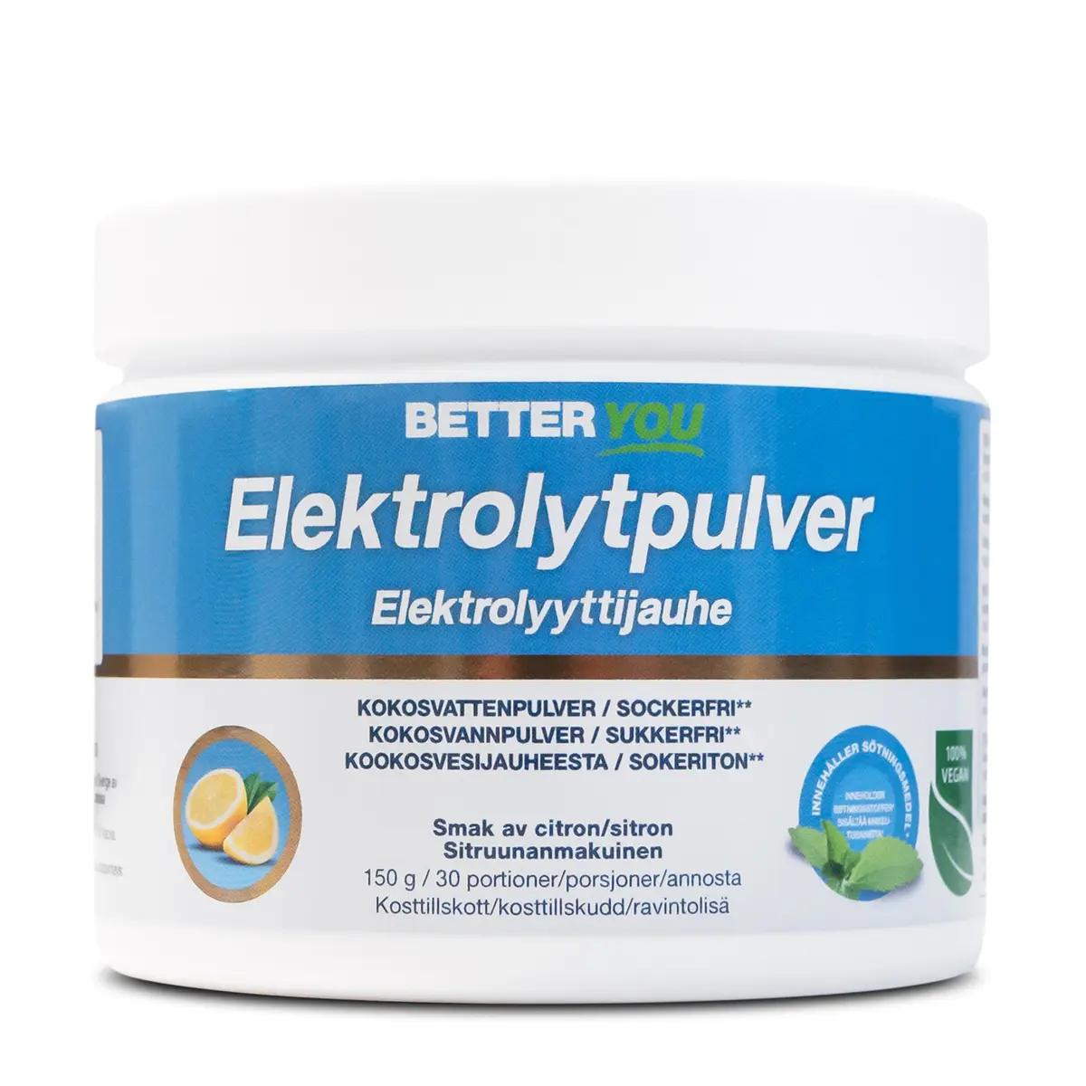 Better You Elektrolyttpulver Sitron 150 g