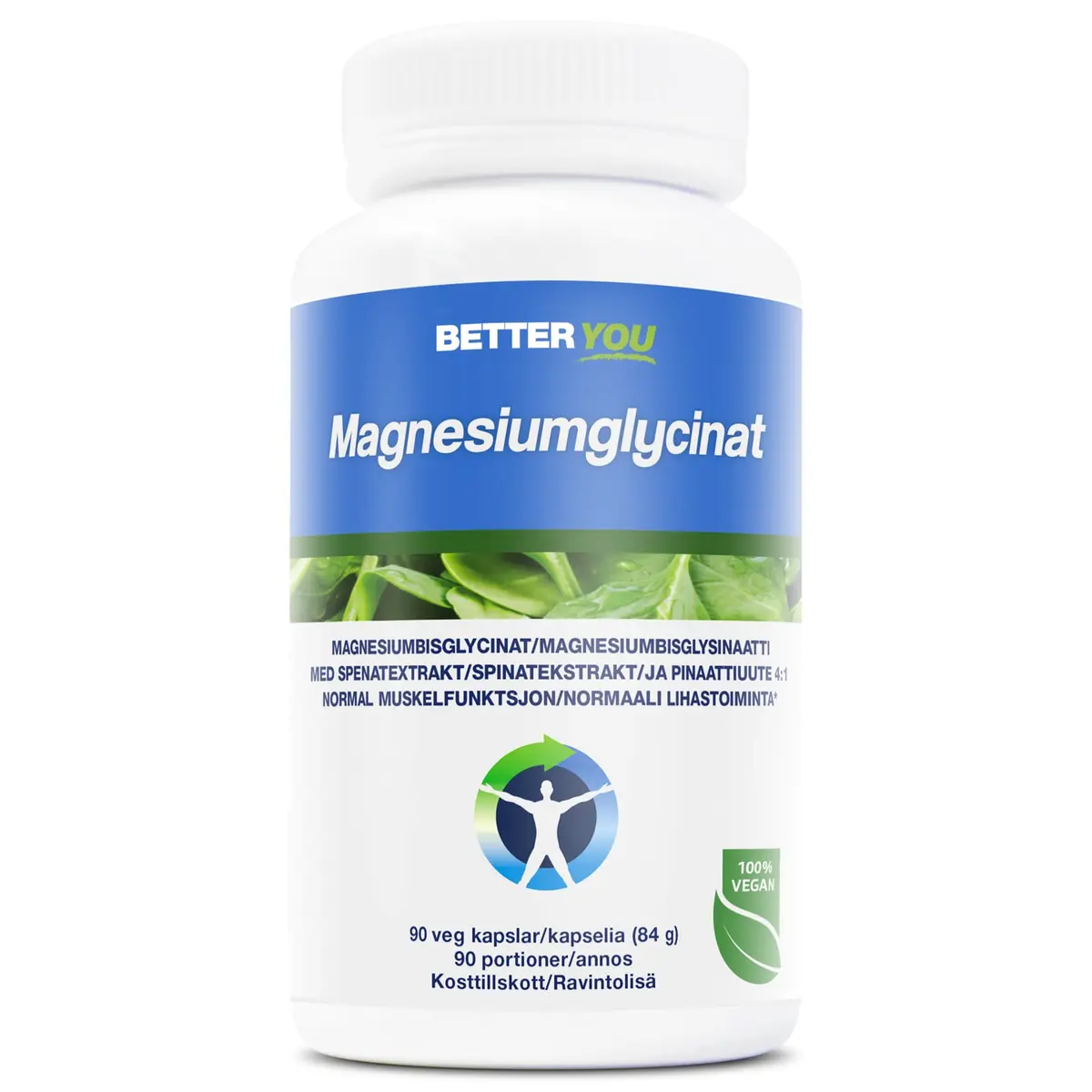 Better You Magnesiumglycinat 90 Kpsl