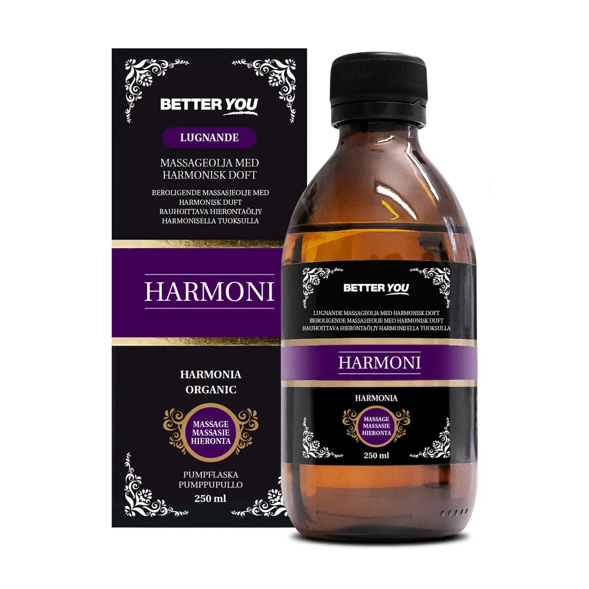 Better You Harmoni Øko Massasjeolje 250 ml