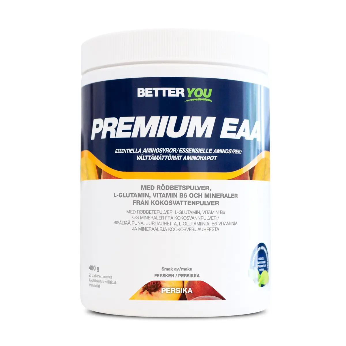 Better You Premium EAA fersken 480 g