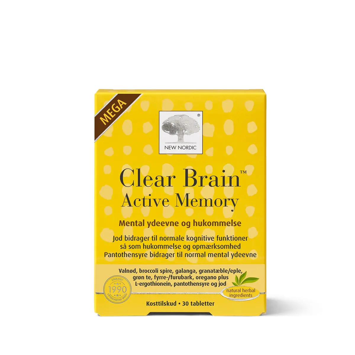 New Nordic Clear Brain Active Memory