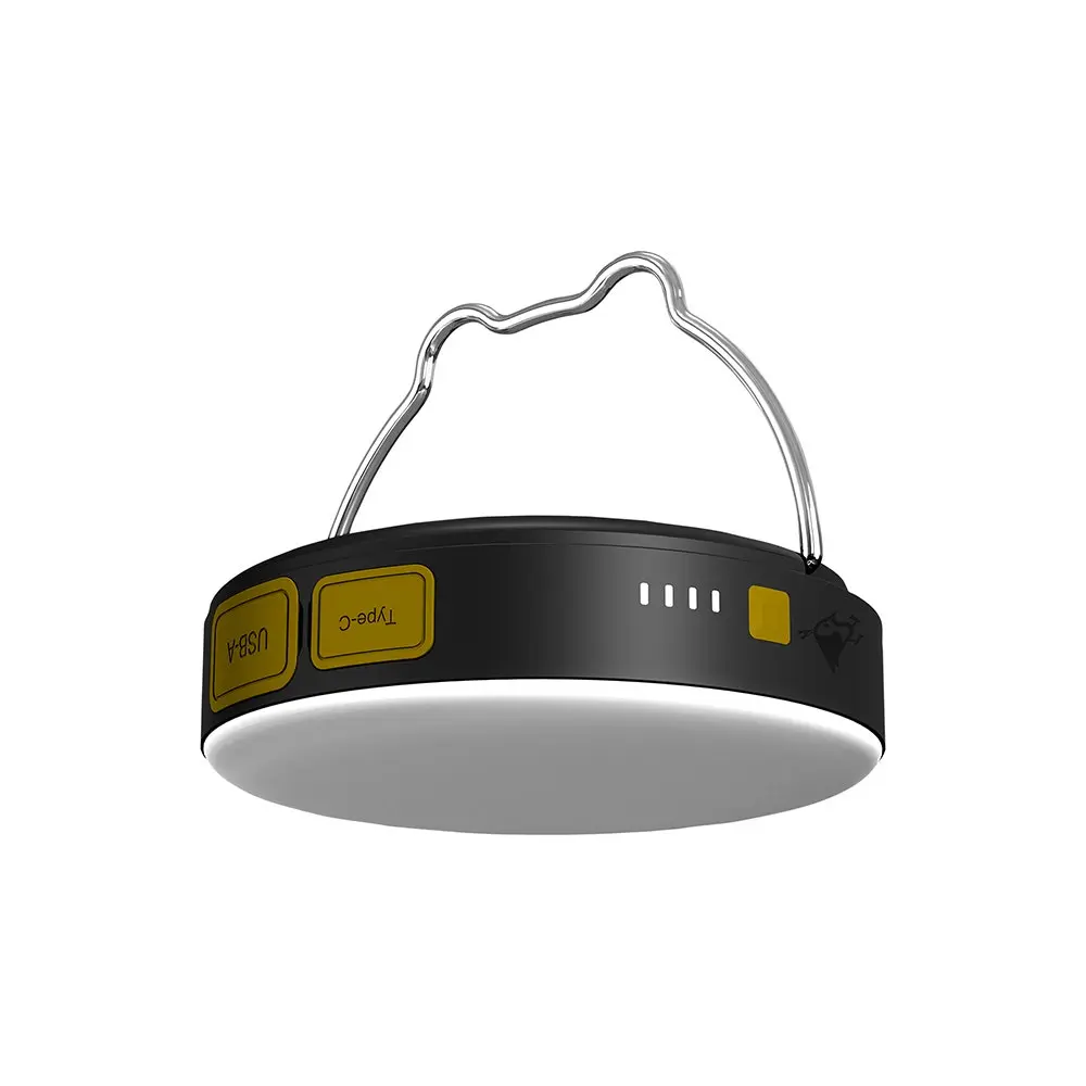 Aqiila BL10 Campinglykt - 200 lumen, m/10.000 mAh Powerbank