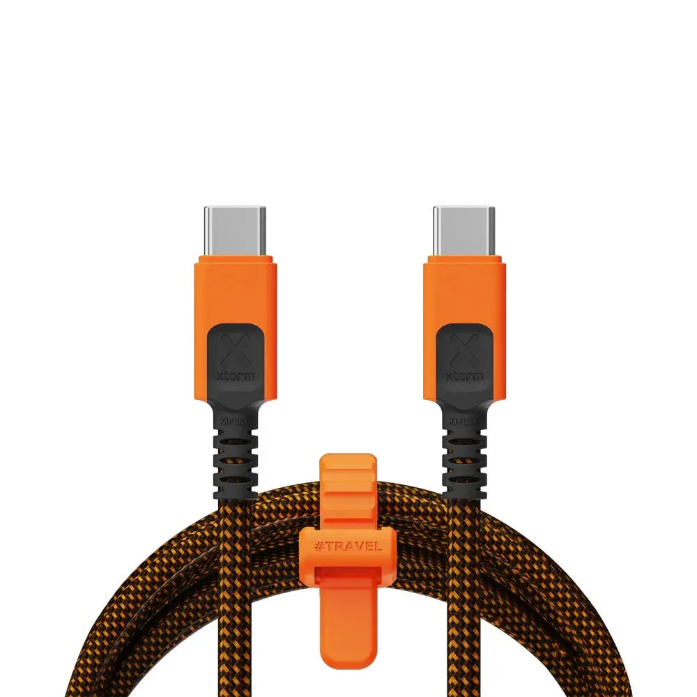 Xtorm USB-C til USB-C PD Duraflex flettet kabel 240W, 1,5m