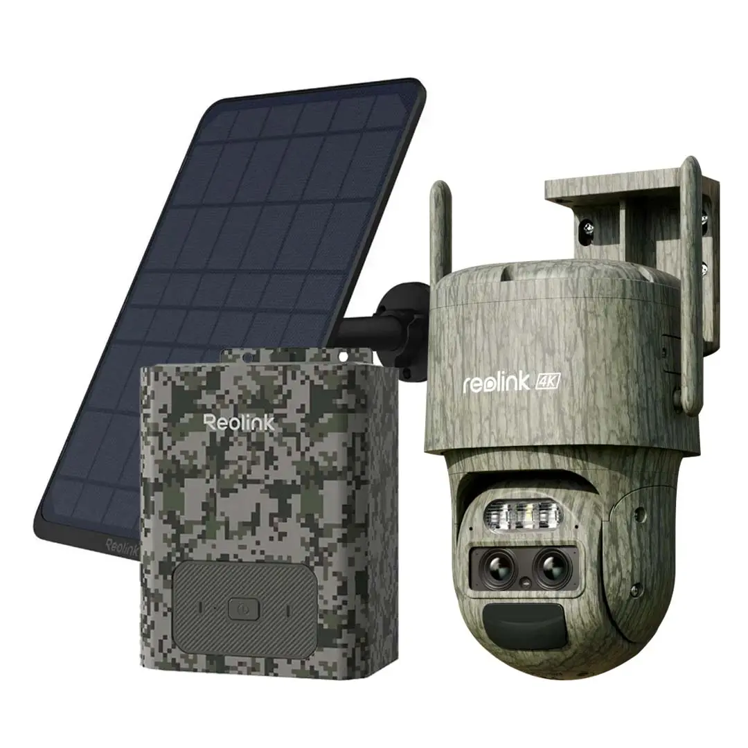 Reolink G770-C Winterpack, 4G viltkamera med 12W solcellepanel og batteripakke