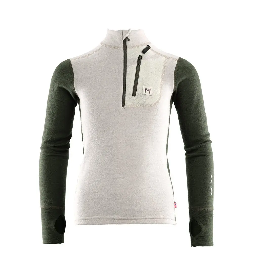 Aclima Femunden Mockneck trøye (Lars Monsen), barn