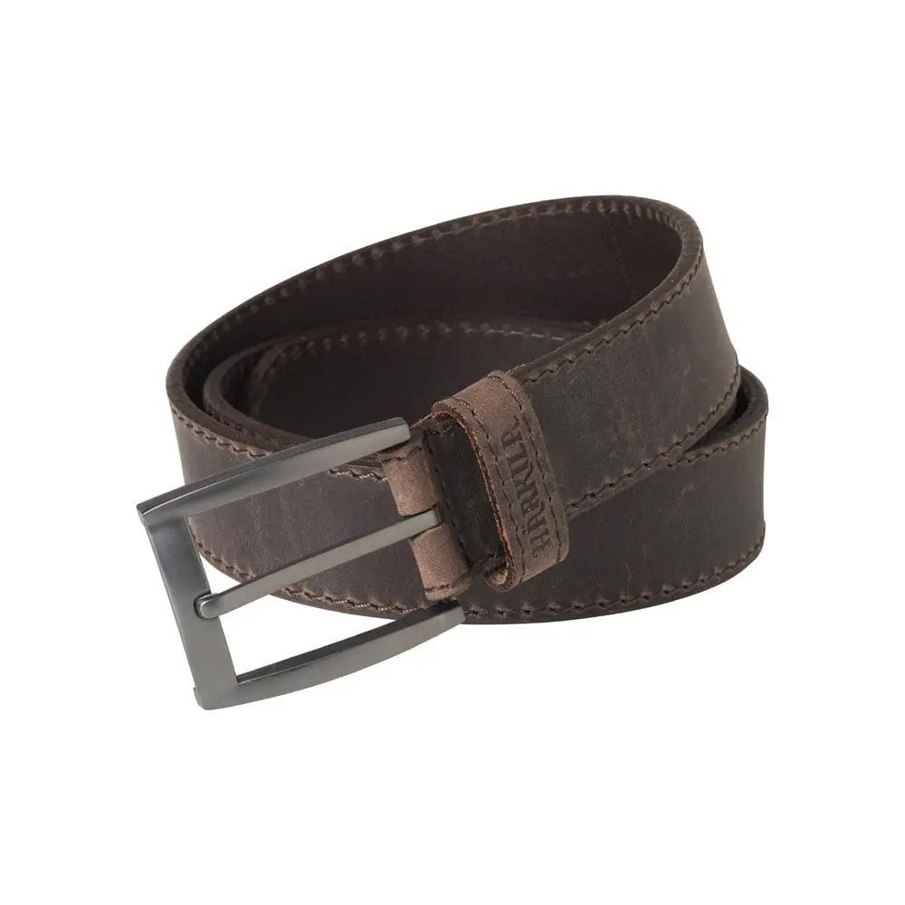 Härkila Arvak lærbelte - deep brown