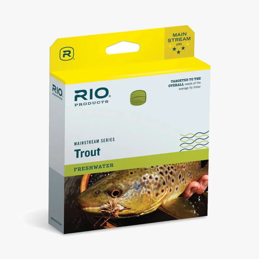 Rio MainStream Trout Intermediate WF fluesnøre - Clear