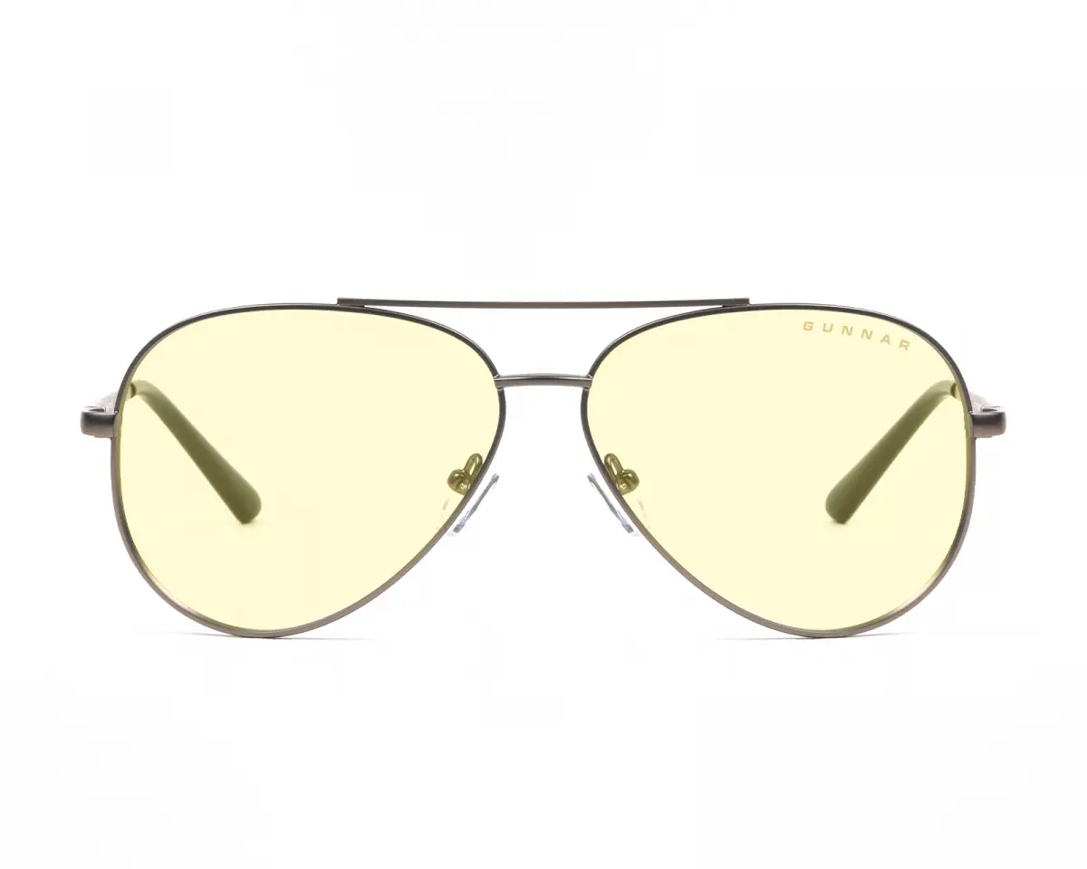 Gunnar Optiks Maverick - Gunmetal - Amber