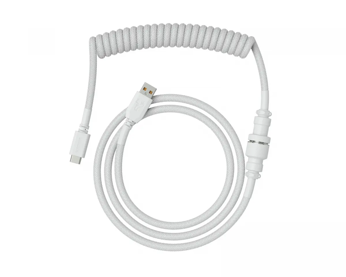 Glorious Coil Cable - Ghost White