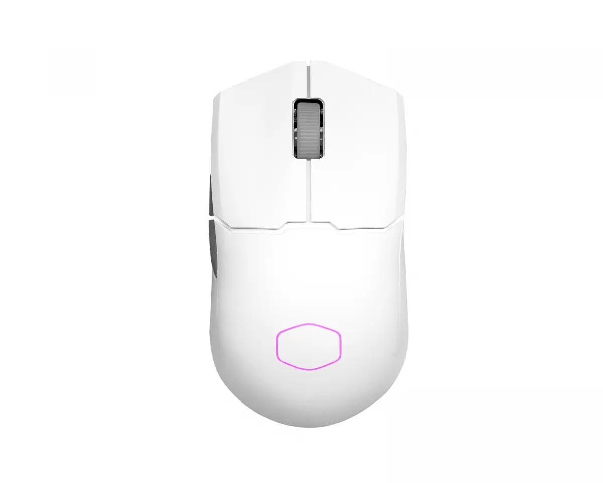 Cooler Master MM712 Hybrid Ultra Light RGB Trådløs Gaming Mus - Hvit