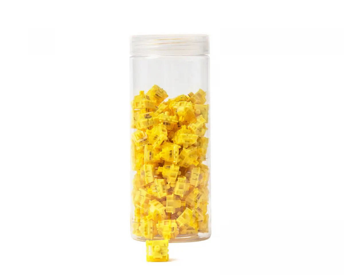 Keychron Gateron Phantom Yellow Switch set (110pcs)