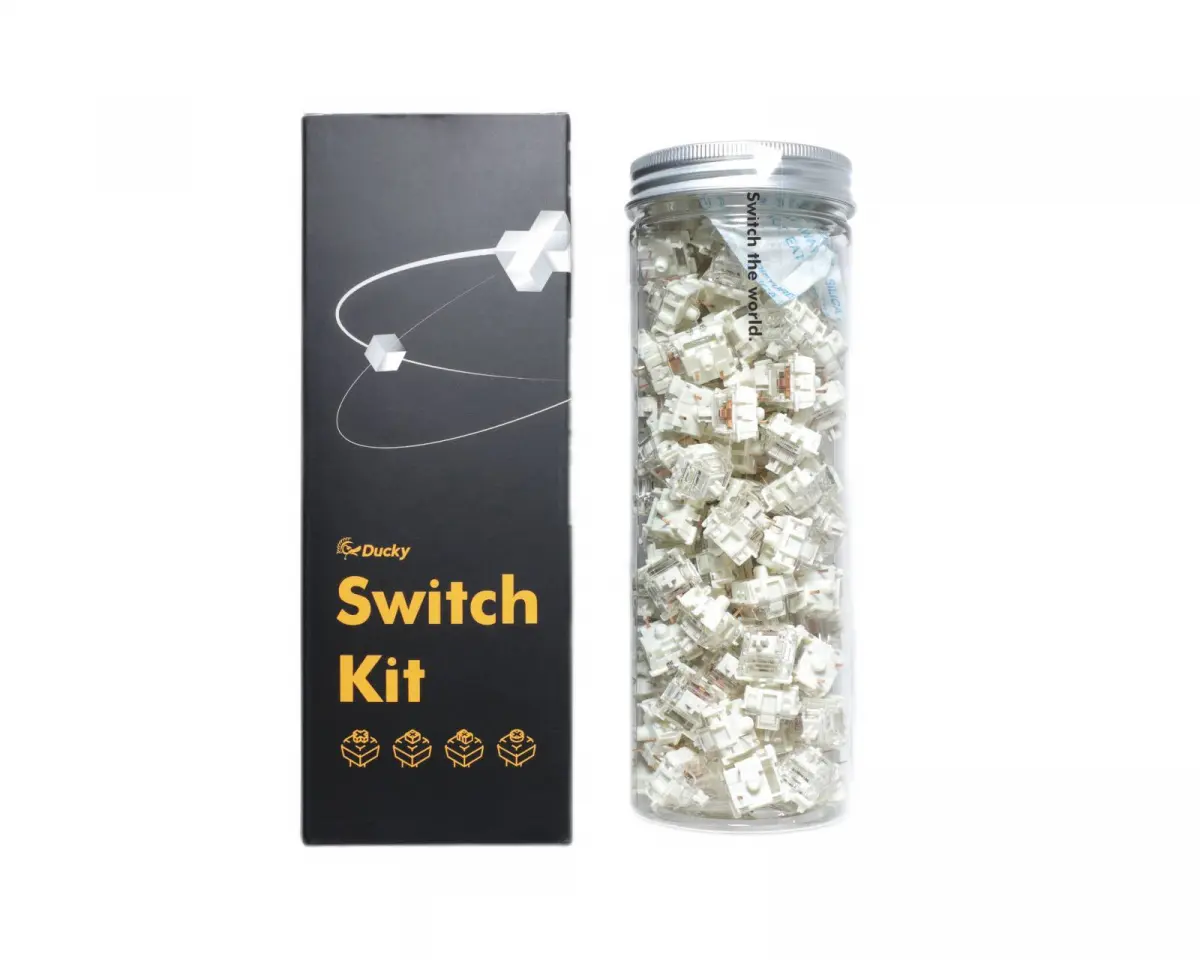 Ducky Switch Kit - Gateron G Pro Silver - 110pcs