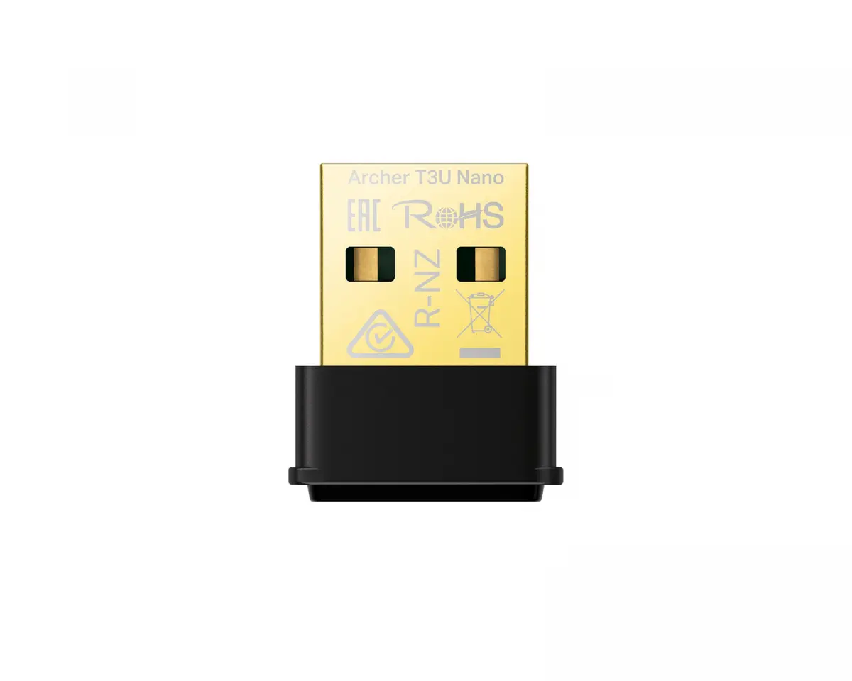 TP-Link Archer T3U Nano AC1300 Wireless MU-MIMO USB Adapter - Nettverksadapter