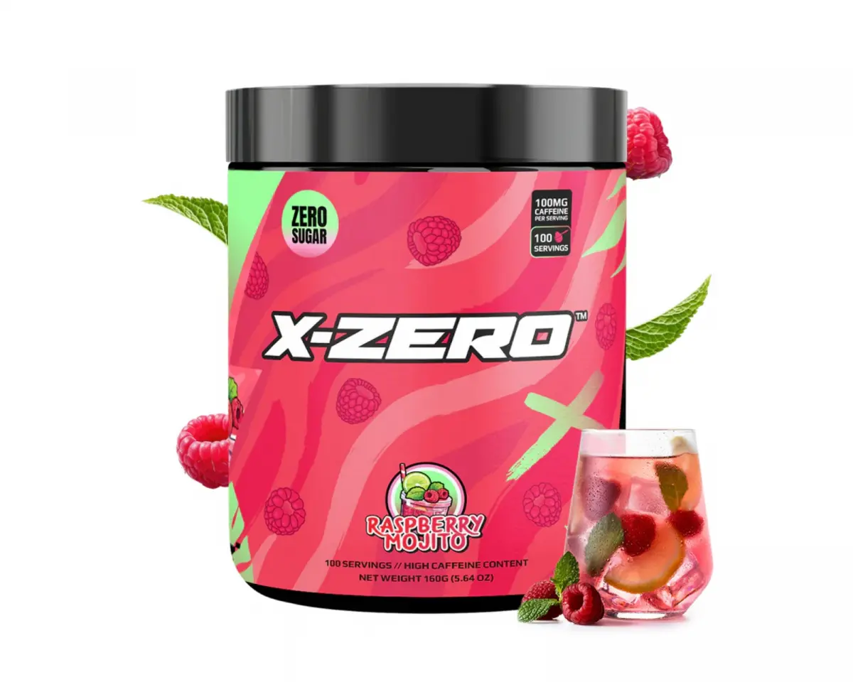 X-Gamer X-Zero Raspberry Mojito - 100 Porsjoner