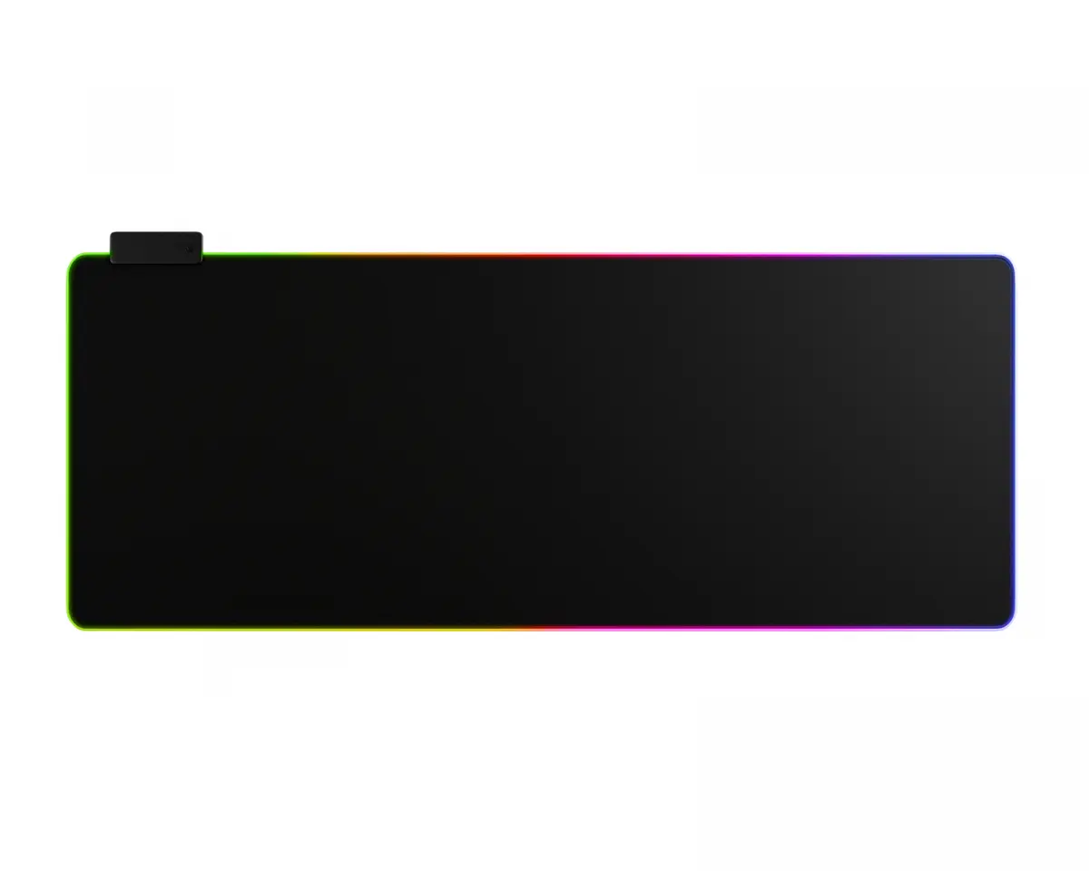 MaxMount RGB Musematte XXL med USB-Hub - Svart