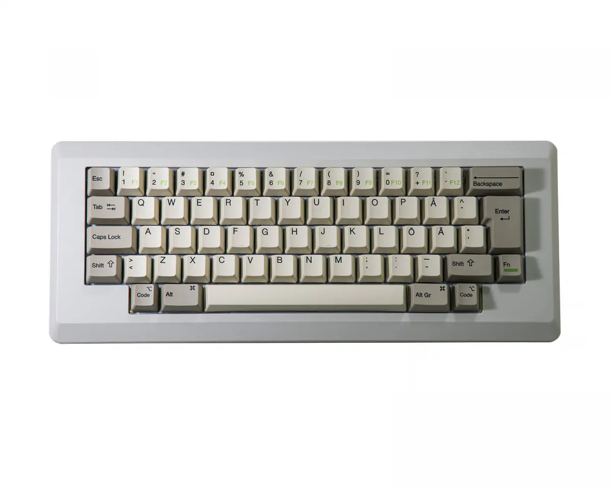 Vortex M0110 HOTSWAP QMK - G Pro Red - HHKB