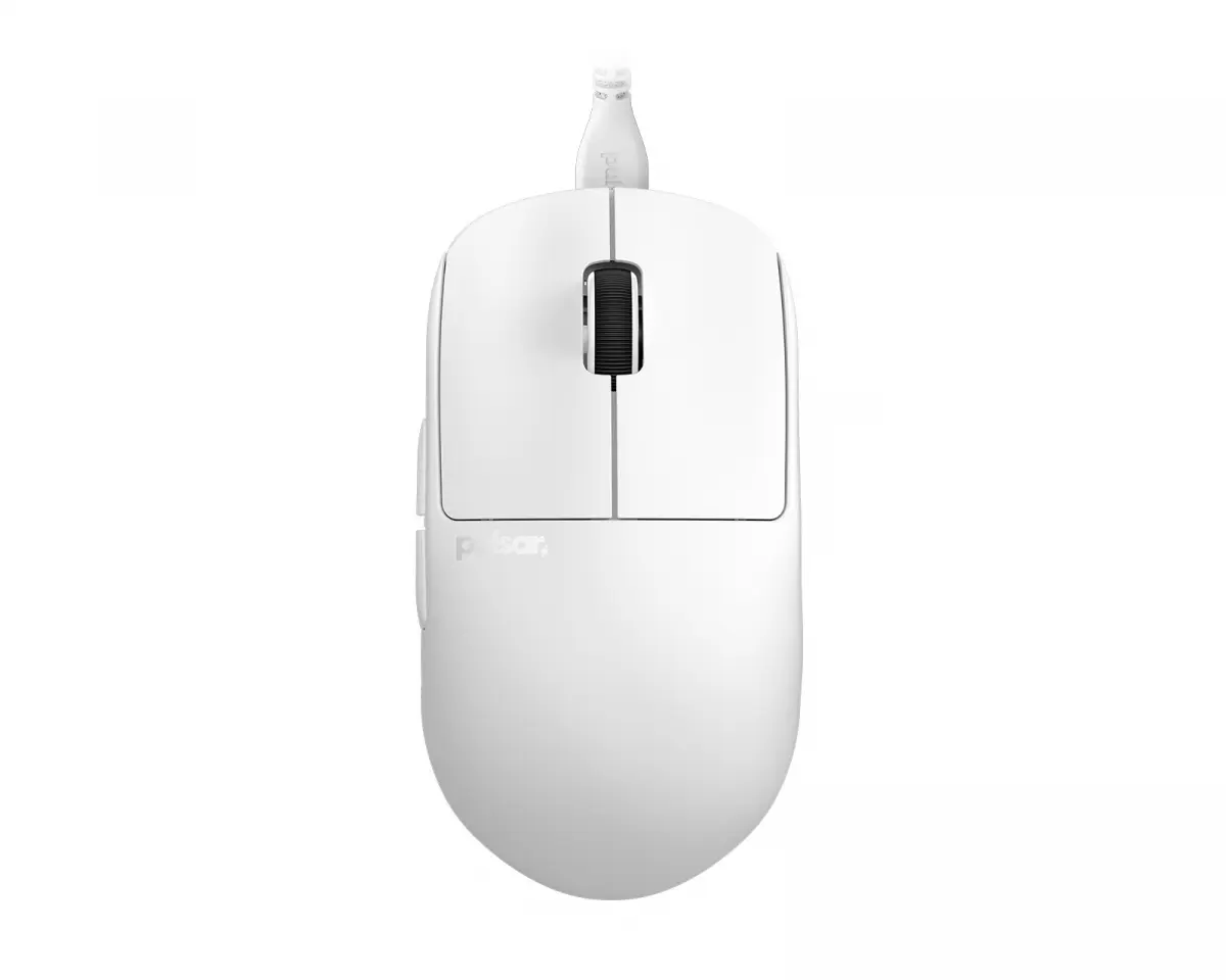 Pulsar X2H Medium Wired Spillmus - Hvit