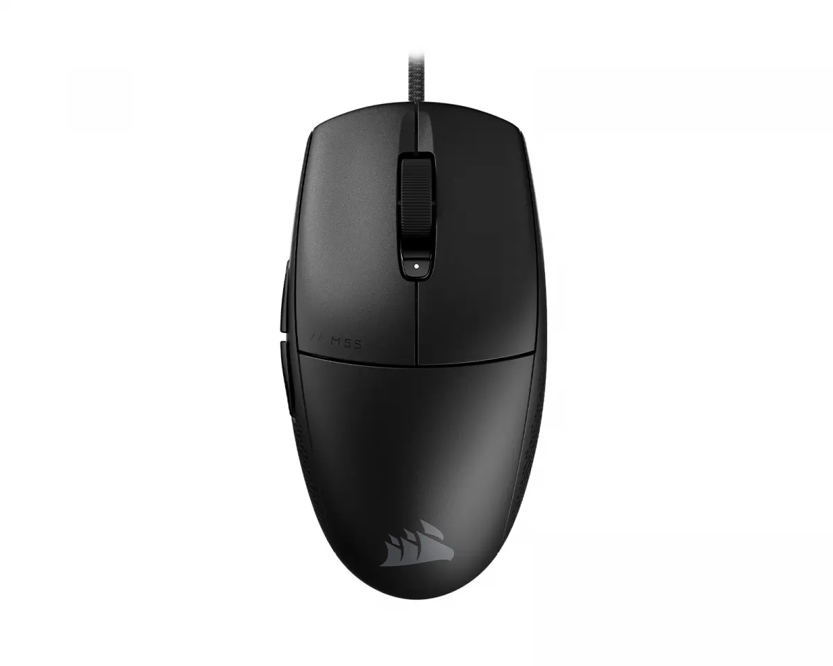 Corsair M55 Lightweight Gamingmus - Svart
