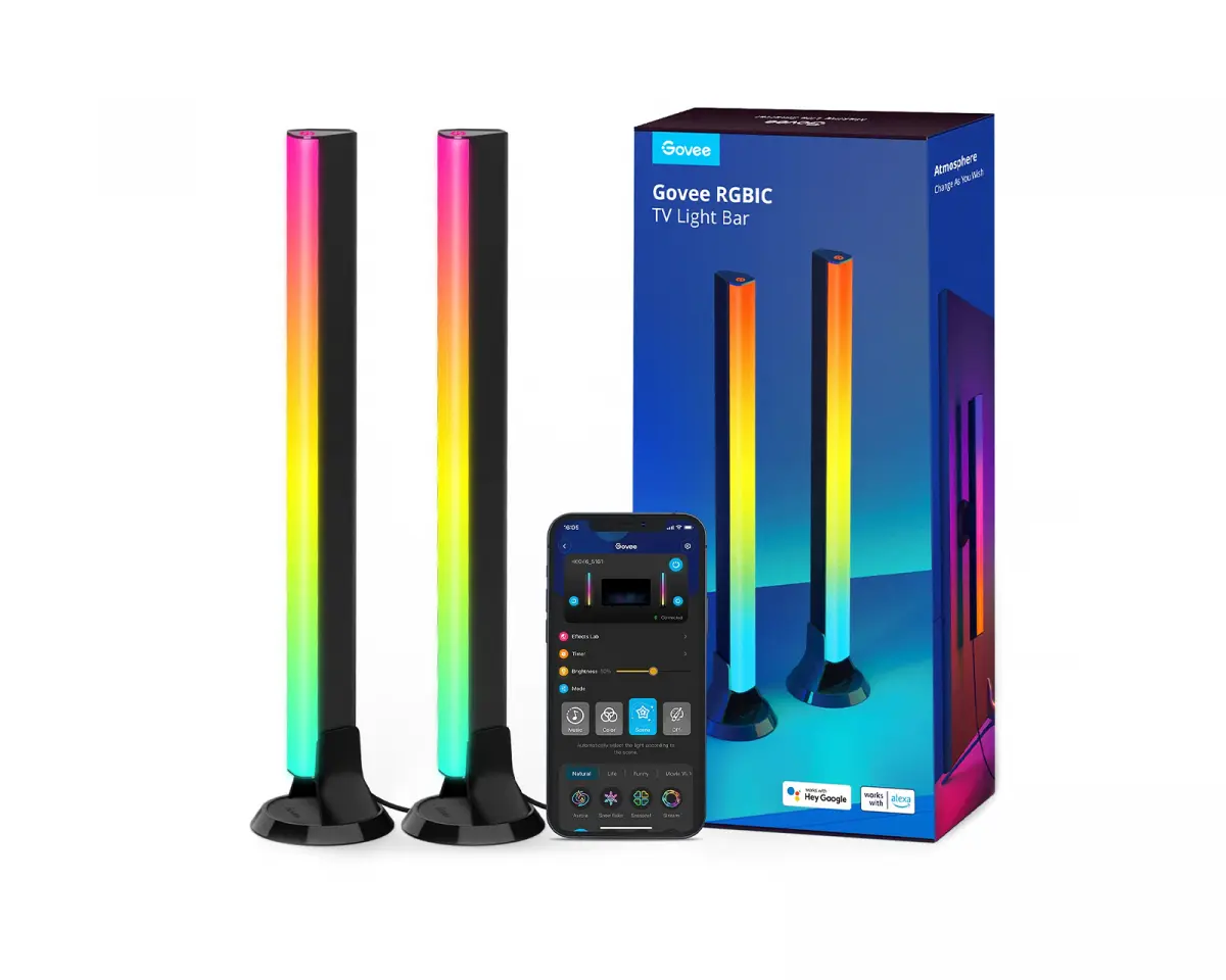 Govee Flow Plus TV Light Bars 40"-70" - Lette Paneler